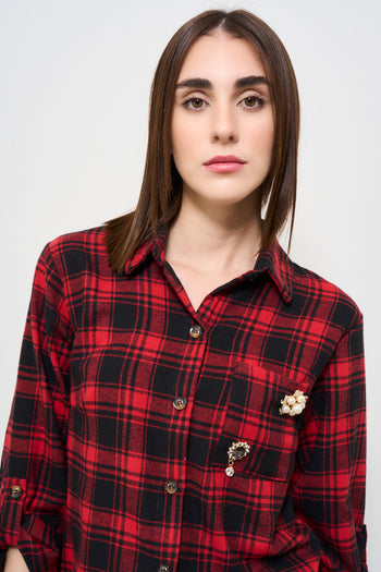 Women's tartan shirt - 3