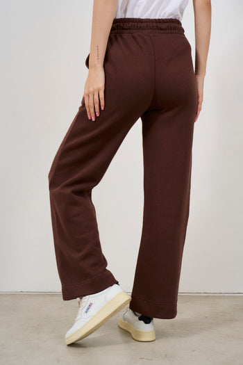 Pantalone donna dritto marrone - 4