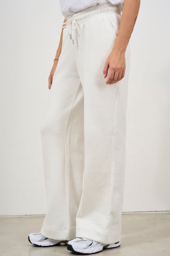 Pantalone donna dritto panna - 3