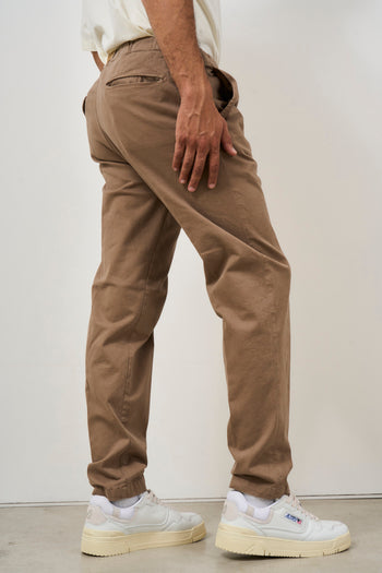 Pantalone uomo baggy in cotone beige - 3