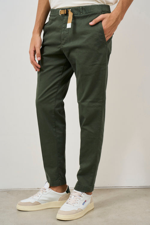 Pantalone uomo baggy in cotone verde - 2