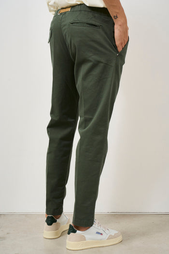 Pantalone uomo baggy in cotone verde - 5