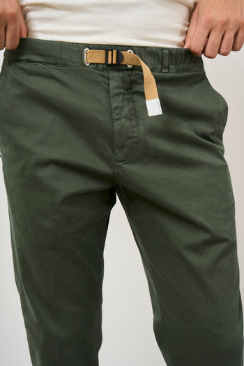 Pantalone uomo baggy in cotone verde - 6