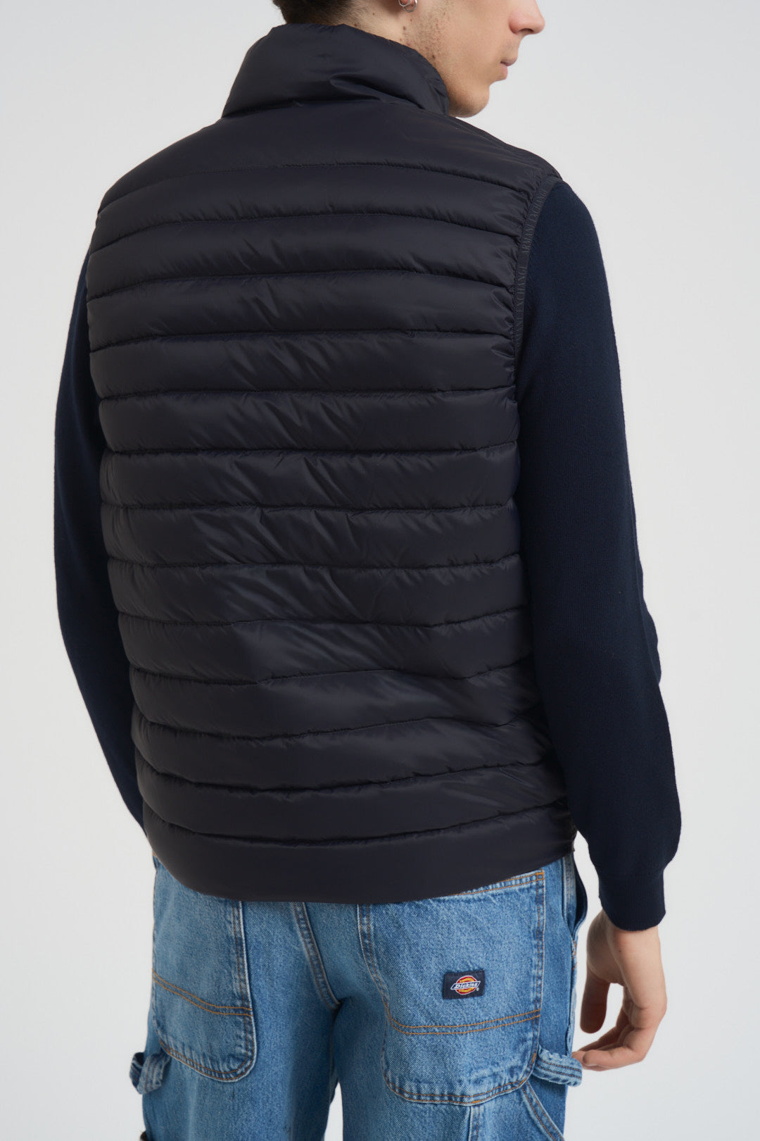 Gilet uomo trapuntato blu scuro XM001576AF16927 UB101 ARMANI EXCHANGE 