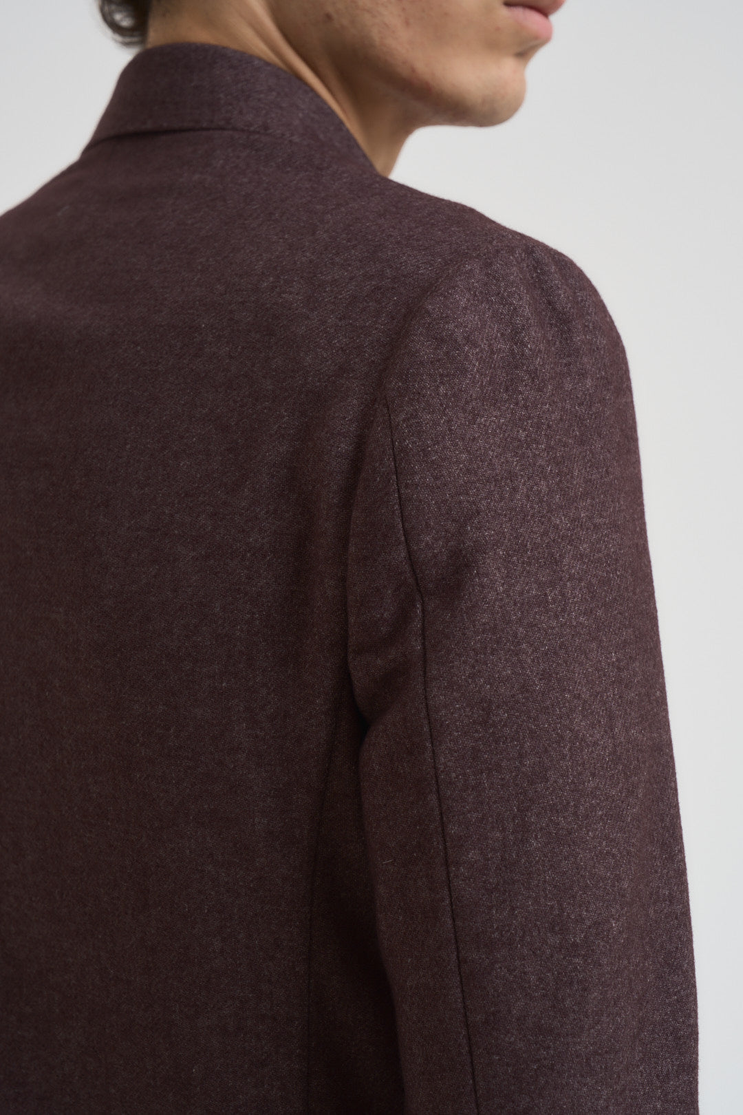 Giacca uomo monopetto marrone GKS102 LUANGMOSTO BHARNABA 