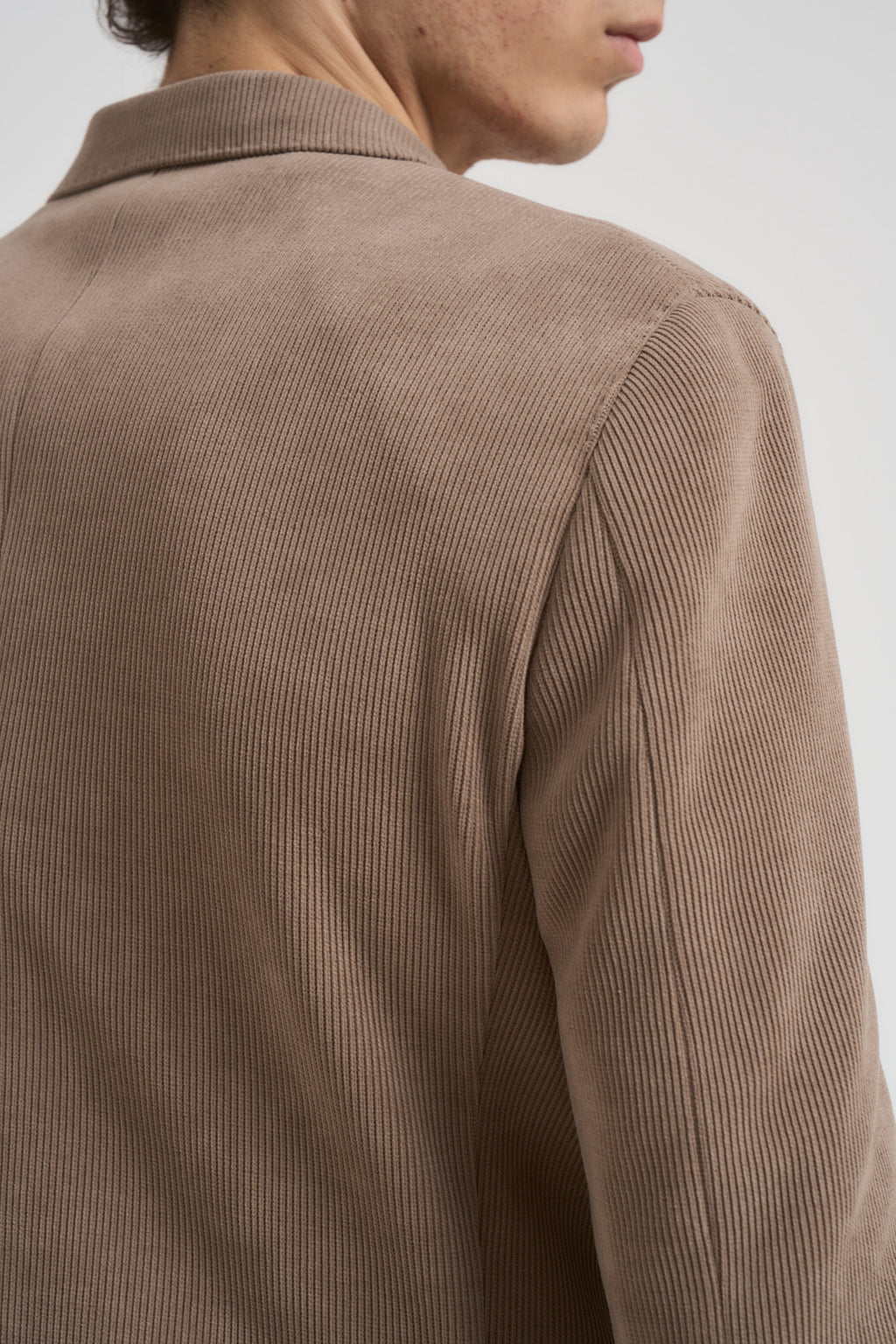 Giacca uomo doppiopetto tortora GKS107 LIPADESERT BHARNABA 