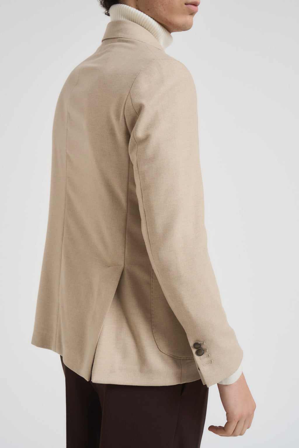 Giacca uomo monopetto beige GKS602 GAPANSABBIA BHARNABA 