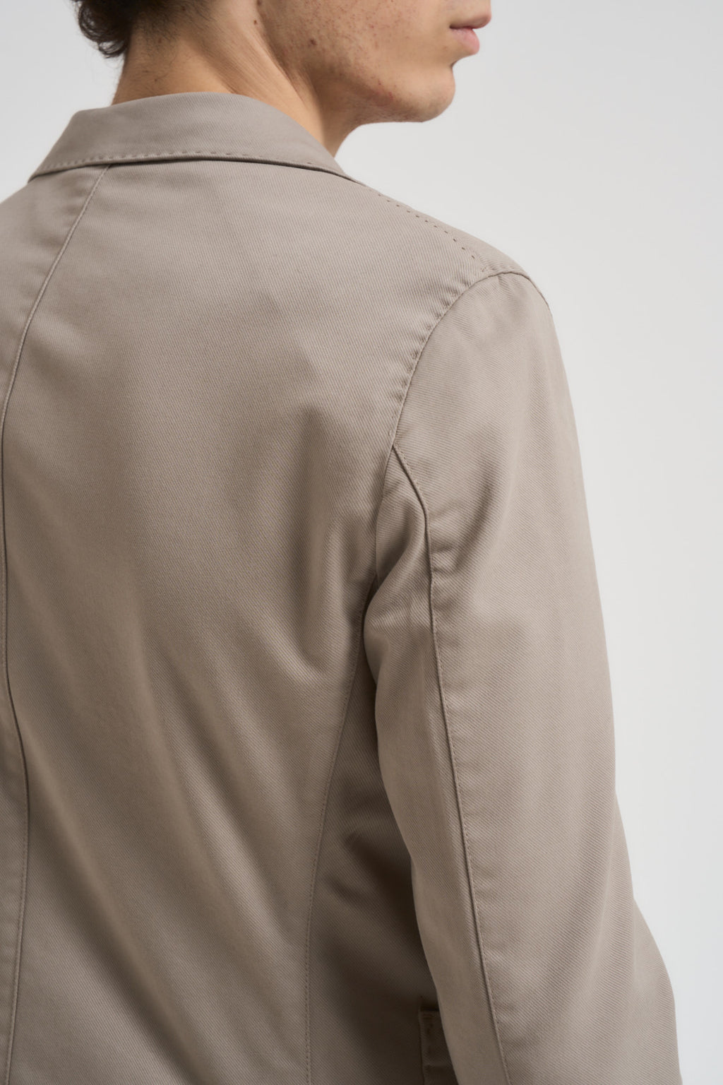 Giacca uomo monopetto beige R7002 ZIBOARGILLA BHARNABA 