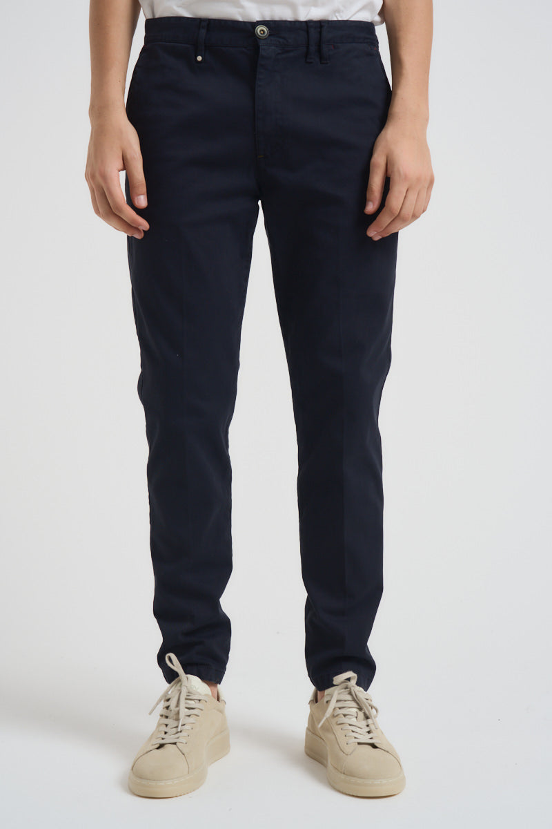 Pantalone uomo regular blu notte 10BL04 BLU BL11 