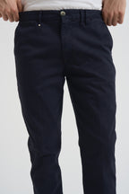 Pantalone uomo regular blu notte 10BL04 BLU BL11 