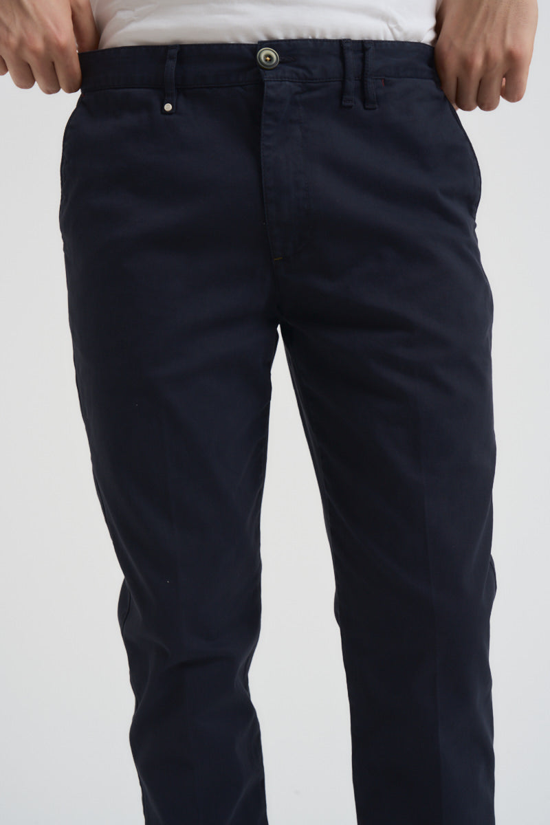 Pantalone uomo regular blu notte 10BL04 BLU BL11 