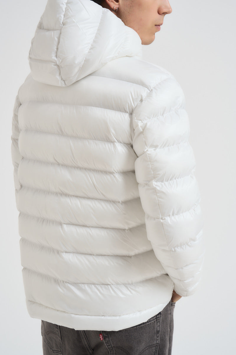 Piumino uomo trapuntato bianco 25WBLUC02079 100 BLAUER 