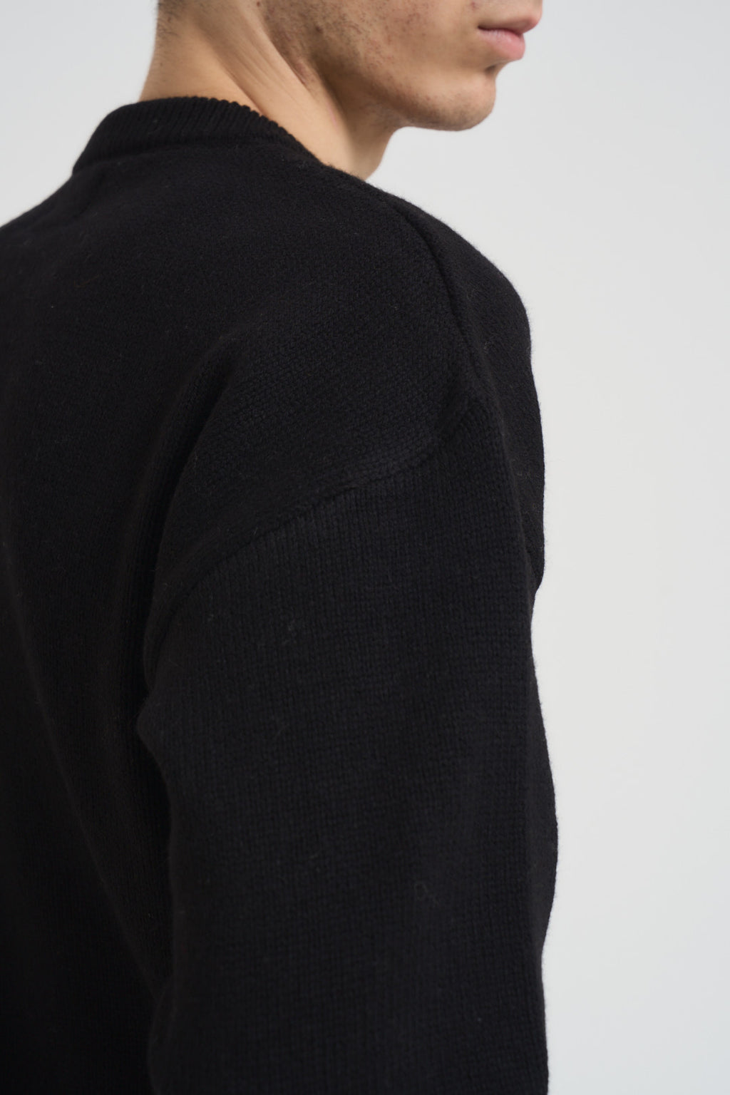 Maglia uomo nera girocollo CS5088 BLACK COLORFUL STANDARD 