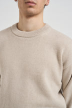 Maglia uomo beige girocollo CS5088 IVORY WHITE COLORFUL STANDARD 