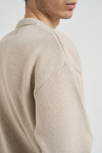 Maglia uomo beige girocollo CS5088 IVORY WHITE COLORFUL STANDARD 