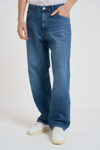 Jeans uomo Omar in denim scuro 2110102 L90 DRDENIM 