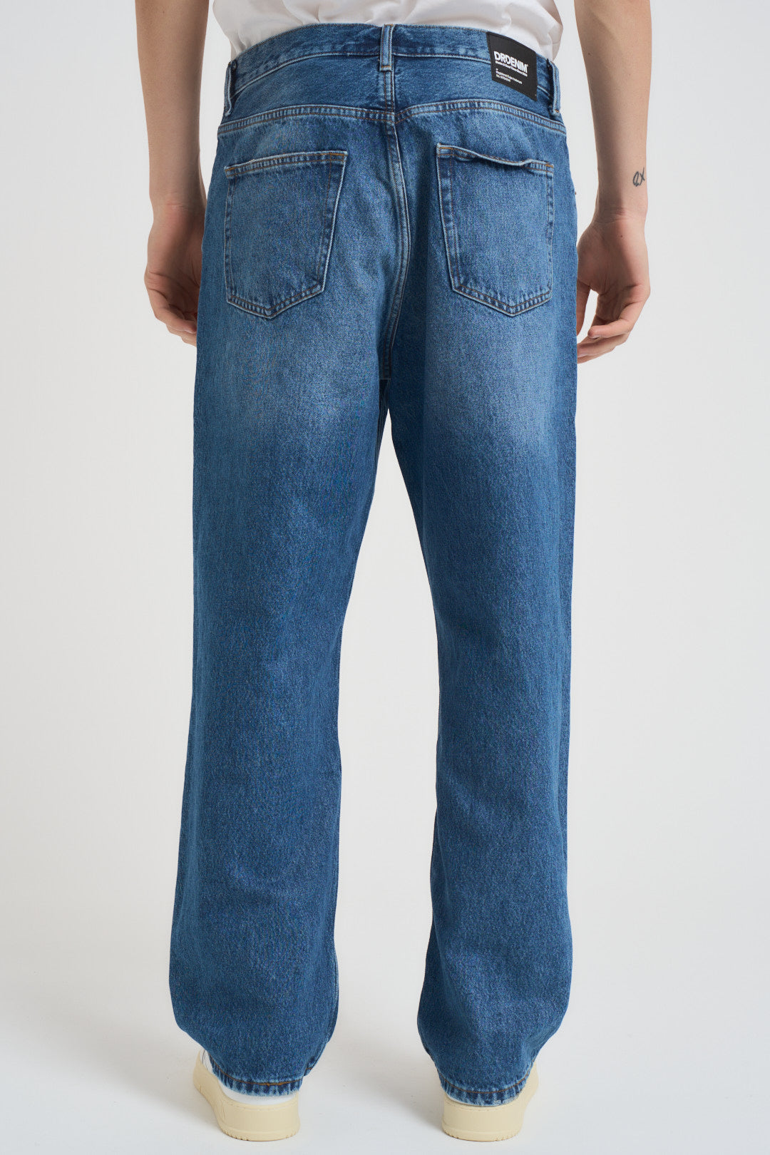 Jeans uomo Omar in denim scuro 2110102 L90 DRDENIM 