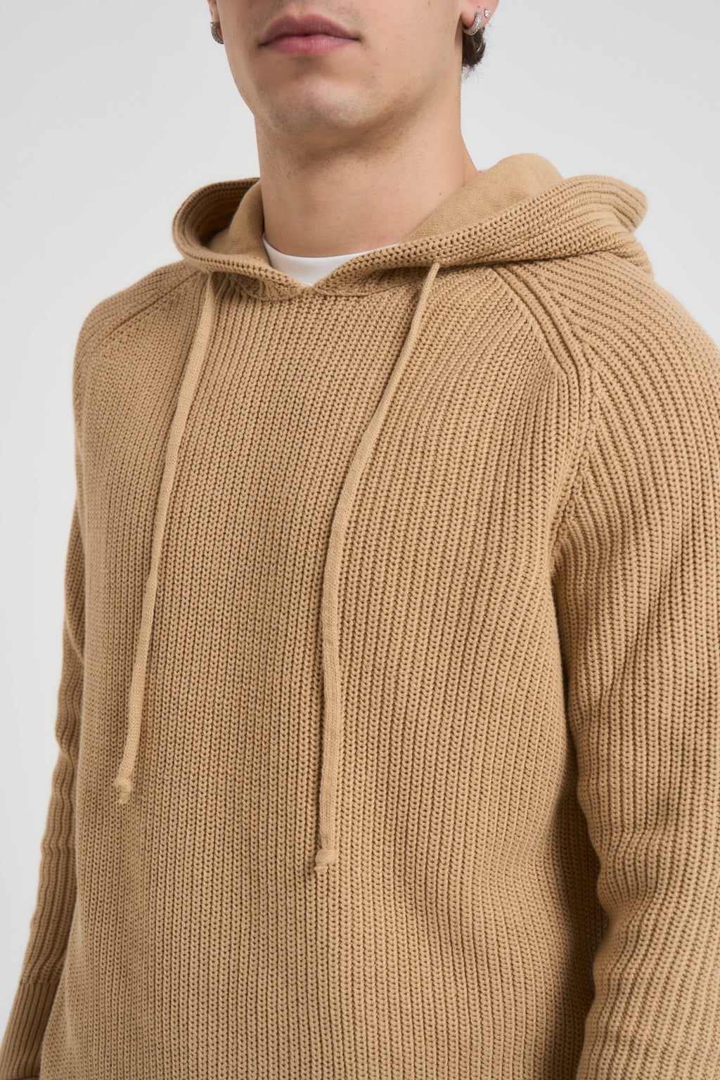 Felpa uomo in maglia cammello M8857130U2 CAMMELLO IMPERIAL 