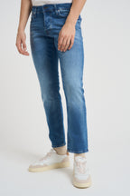 Jeans uomo slim fit in denim medio 12148275  JACK & JONES NOOS 