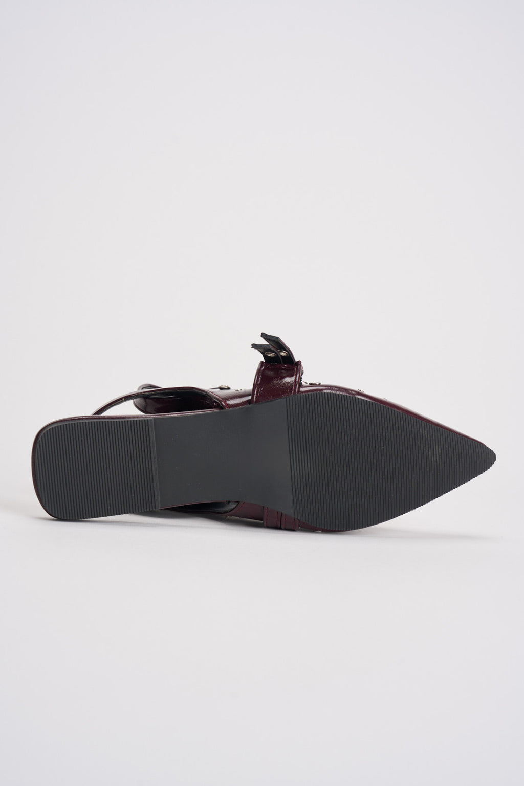 Slingback donna bordeaux con borchie 15340903 BURGUNDY ONLY 