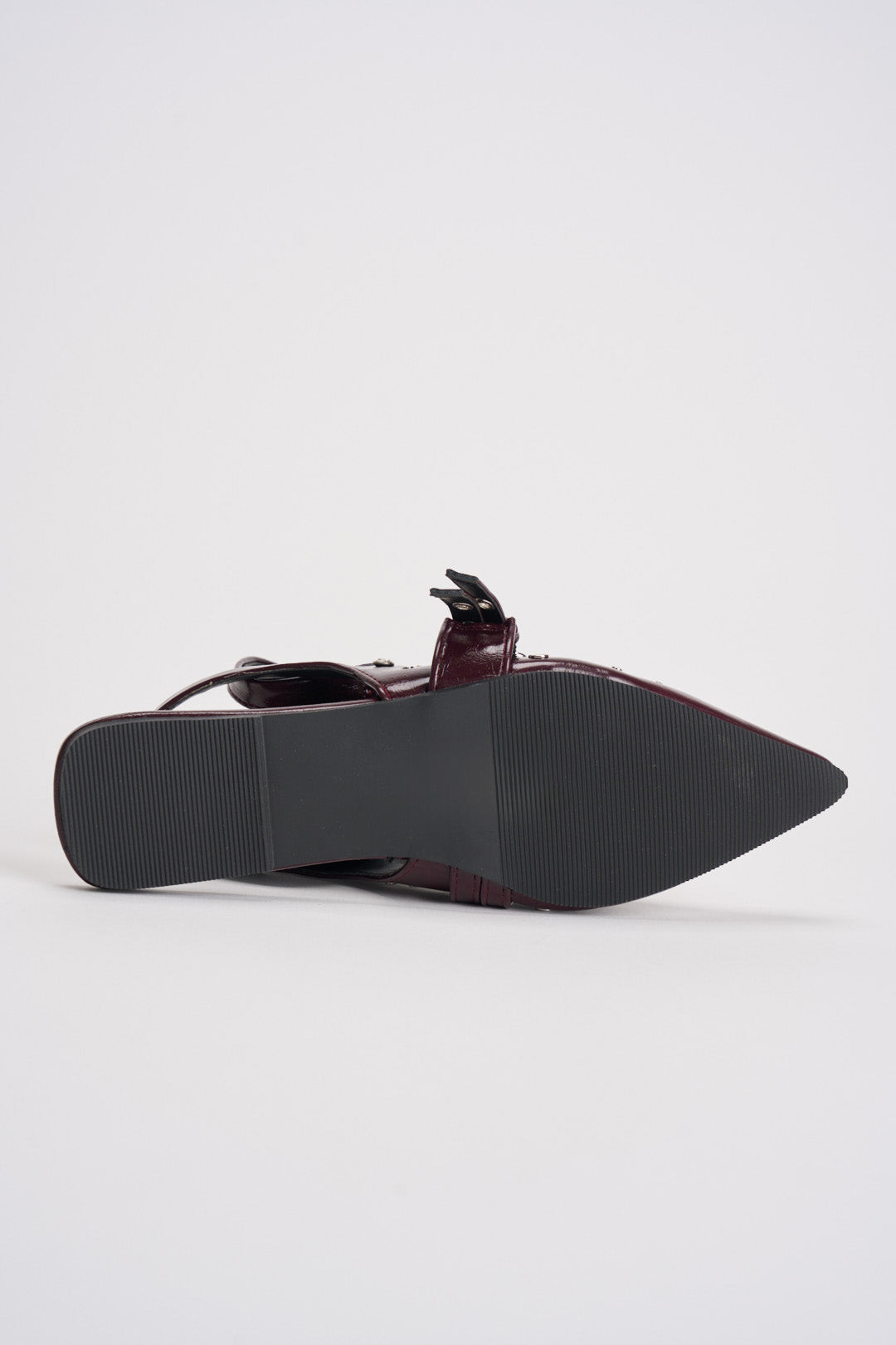 Slingback donna bordeaux con borchie 15340903 BURGUNDY ONLY 