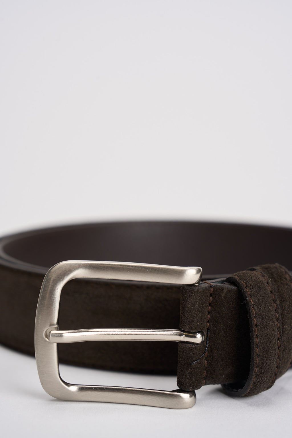 Cintura uomo in suede marrone Z22 MORO OVERD 