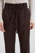 Pantalone donna dritto marrone M38F1058 MORO SOUVENIR CLUBBING 