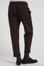 Pantalone donna regular marrone M38F1386 MORO SOUVENIR CLUBBING 
