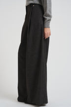 Pantalone donna a palazzo antracite W38S0250 ANTRACITE SOUVENIR CLUBBING 