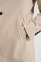 Cappotto uomo monopetto beige CP63 BEIGE SEINSE 