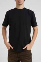 T-shirt uomo girocollo nera TI3123 NERO SEINSE 