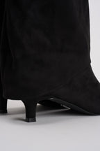 Stivale donna in suede nero SMSRHAPSODIES 184 STEVE MADDEN 