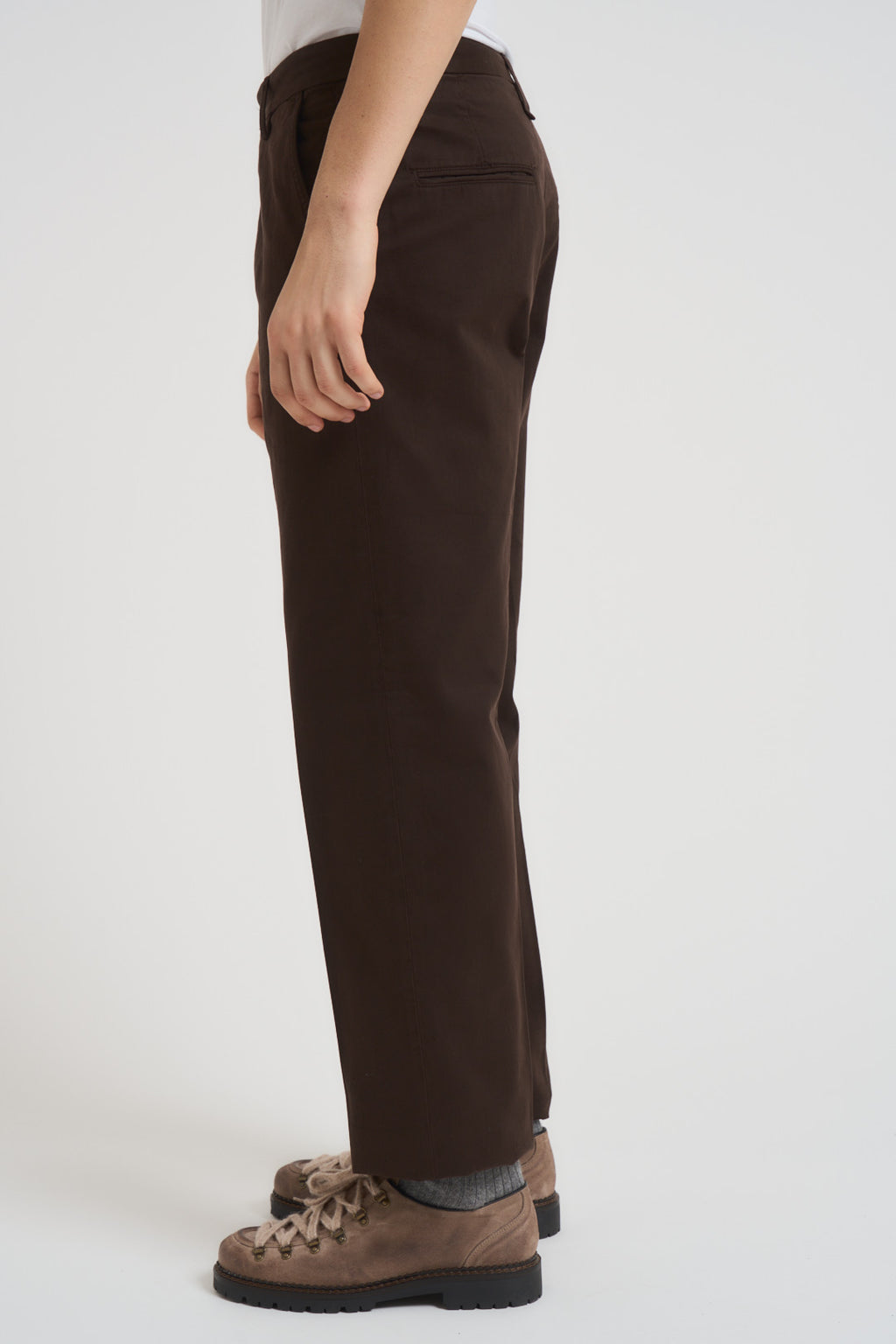 Pantalone uomo regular marrone P012 239 TELACRUDA 