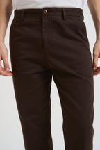 Pantalone uomo regular marrone P012 239 TELACRUDA 
