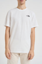 T-shirt uomo Redbox bianca 87NP FN4 THE NORTH FACE 