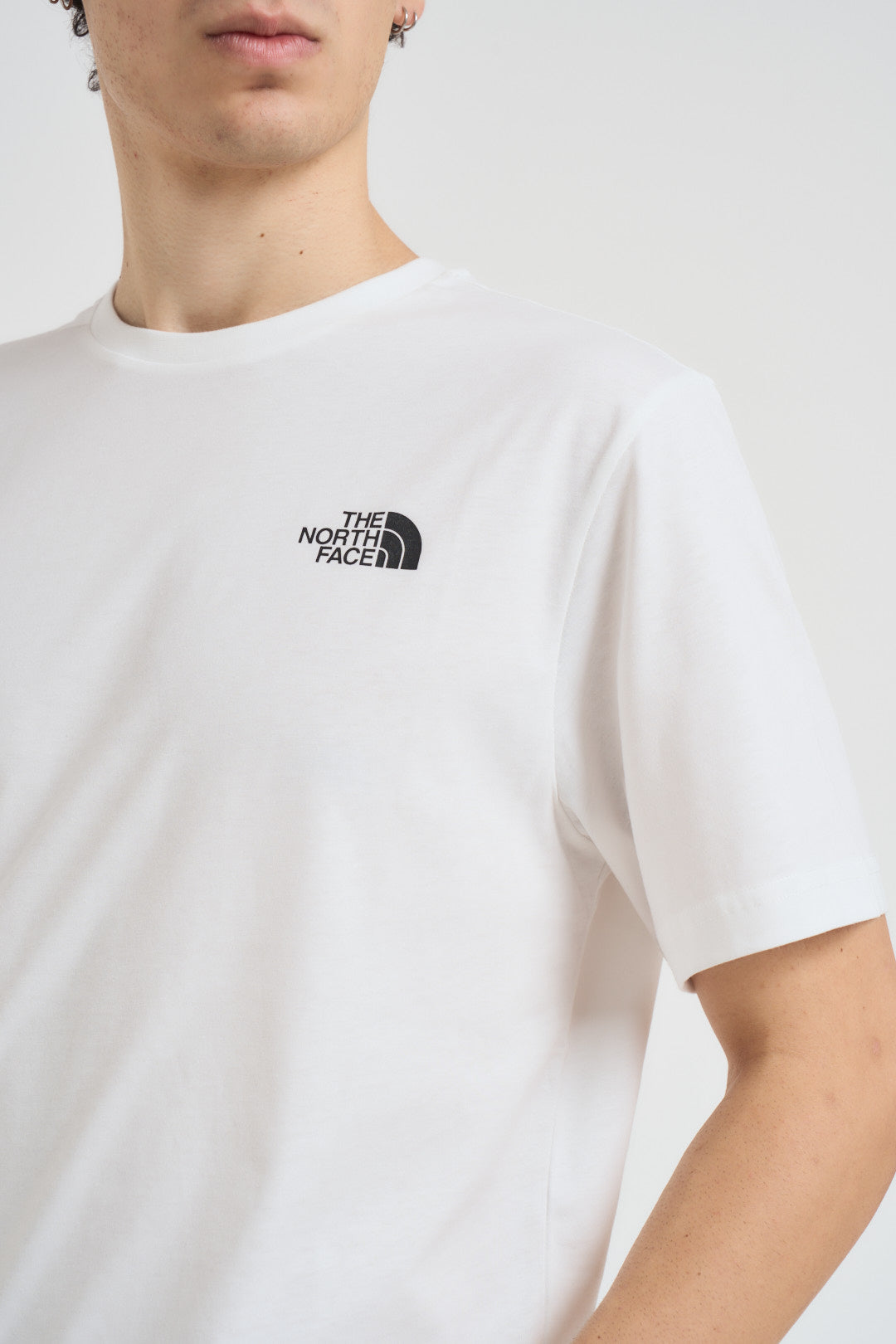 T-shirt uomo Redbox bianca 87NP FN4 THE NORTH FACE 