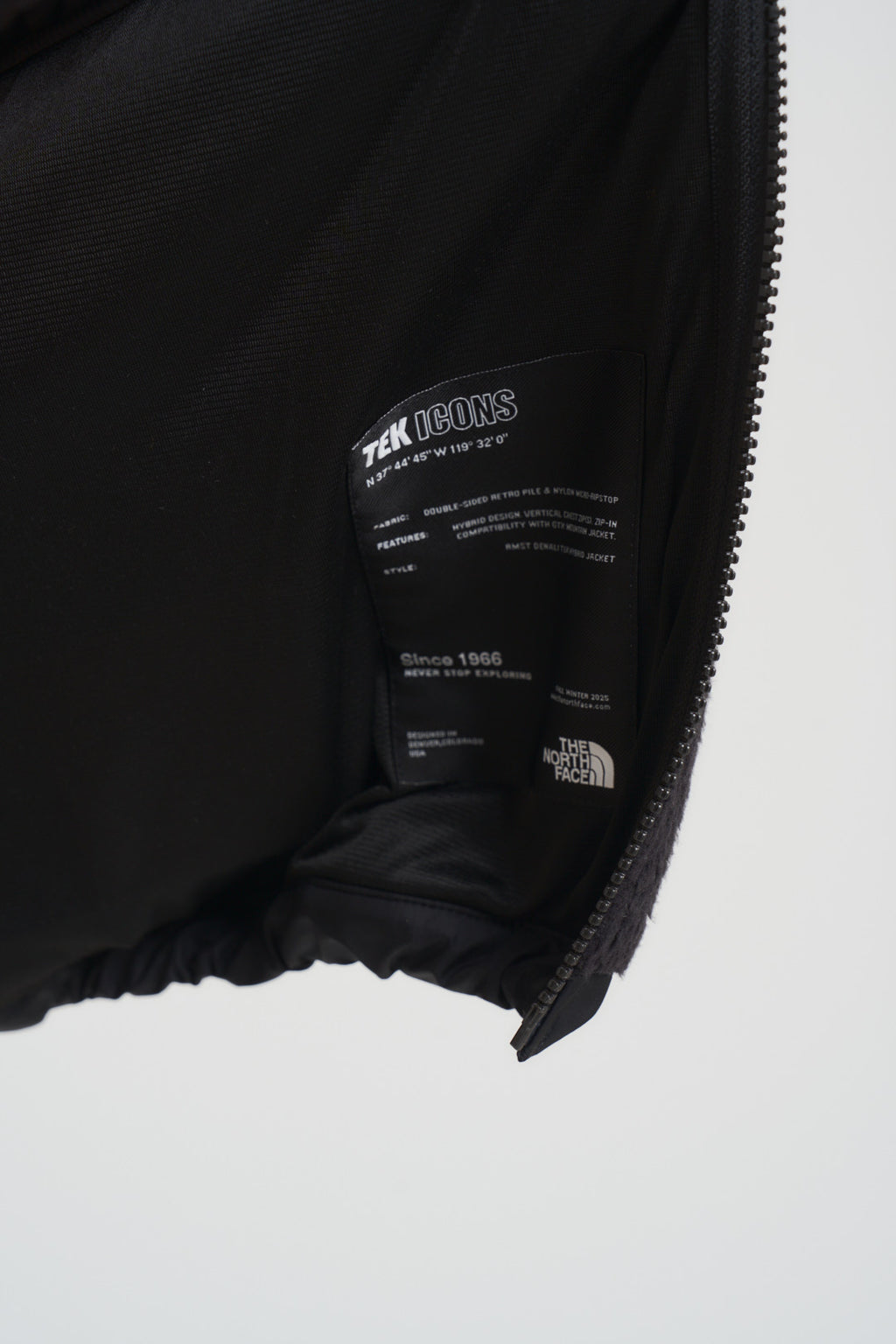 Giubbotto uomo RMST Denali nero 8D0U JK3 THE NORTH FACE 