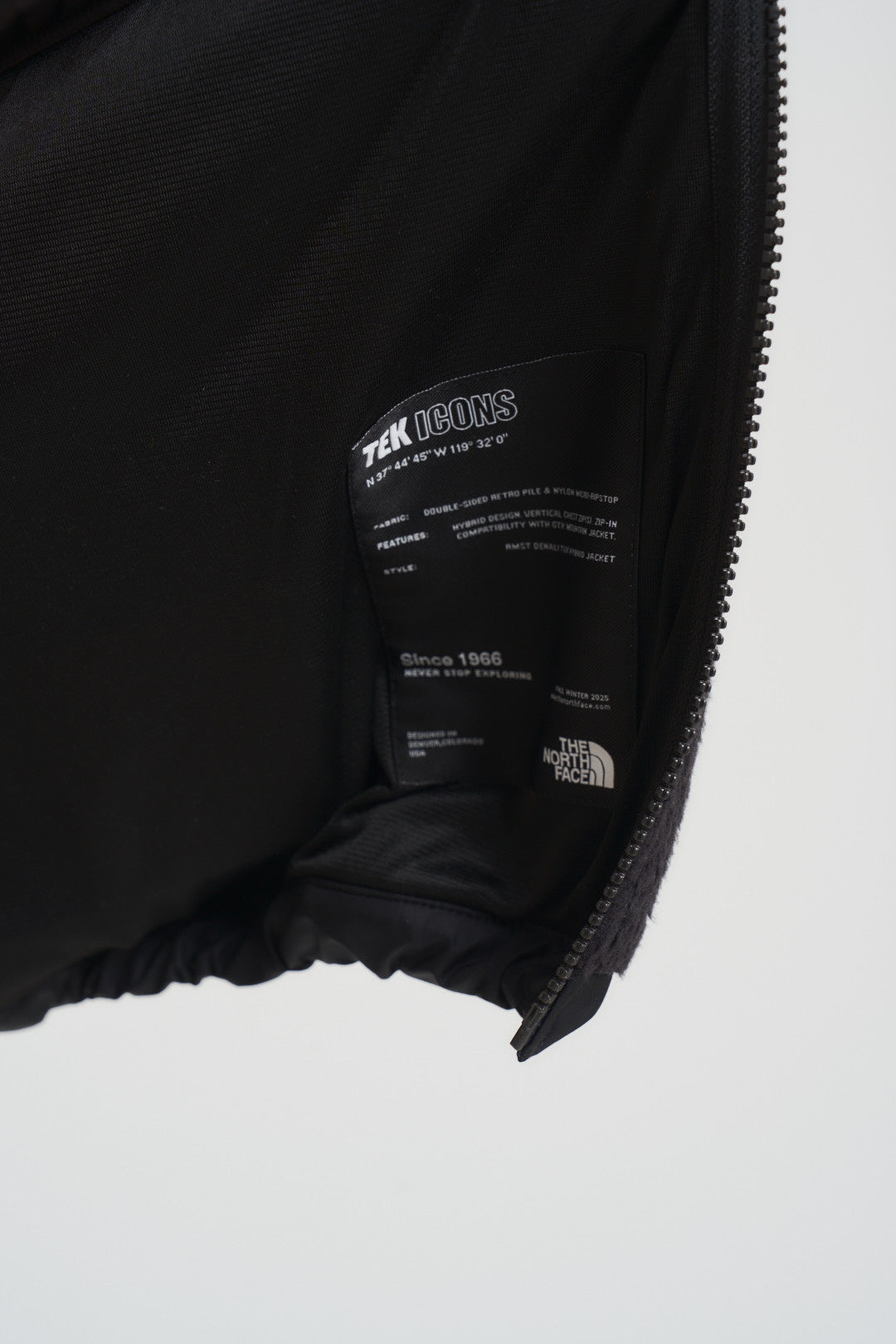 Giubbotto uomo RMST Denali nero 8D0U JK3 THE NORTH FACE 