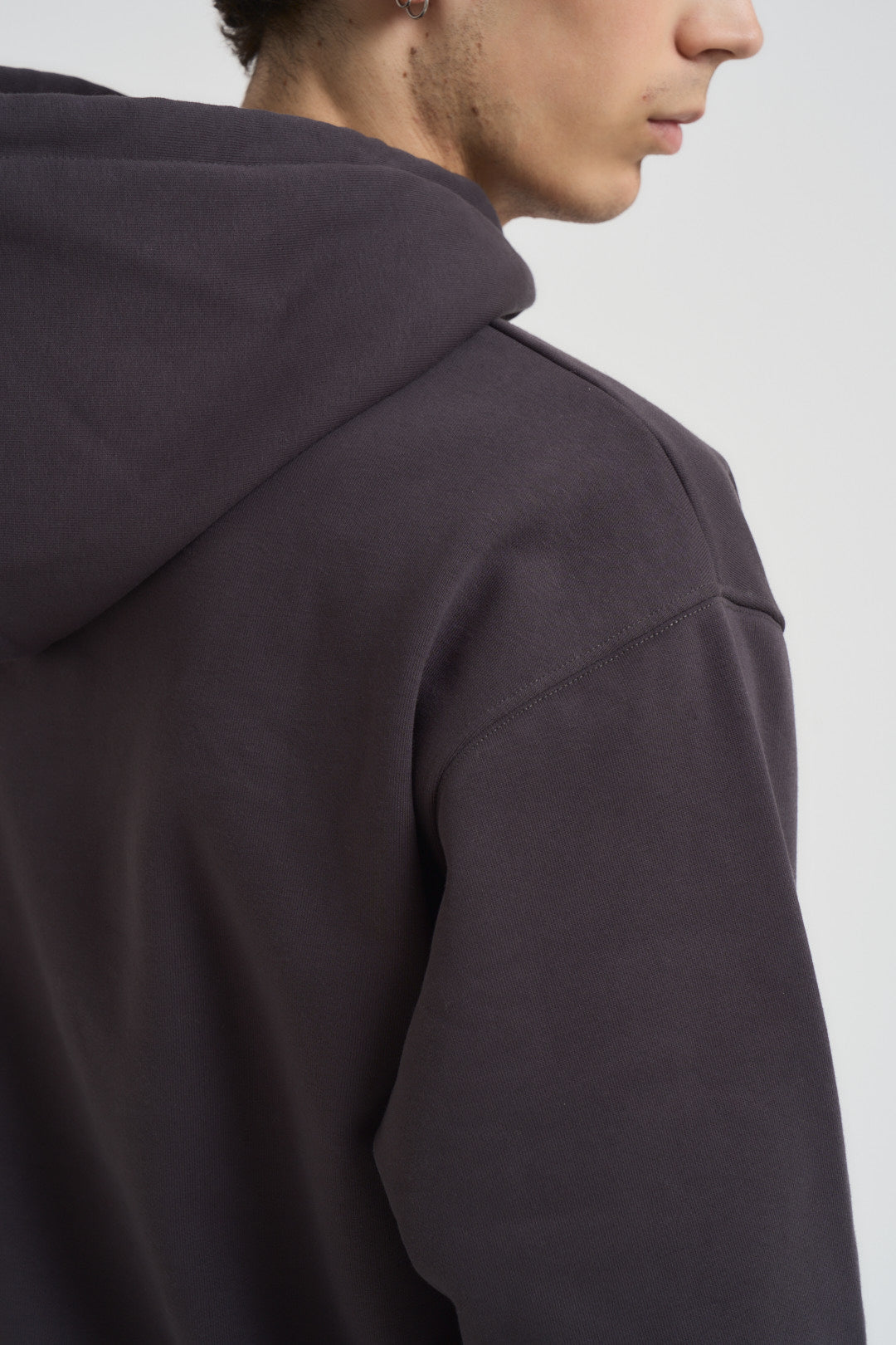 Felpa uomo grigio antracite Red Box 8EFZ 0SA THE NORTH FACE 
