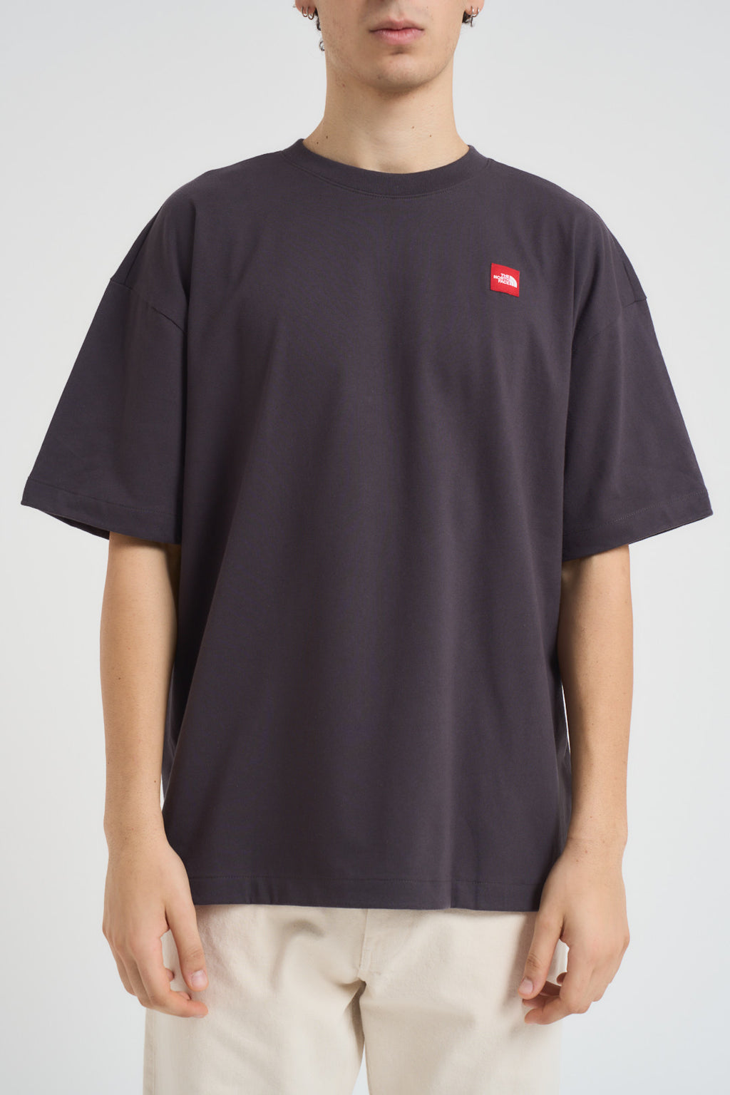 T-shirt uomo Red Box nera 8EG5 0SA THE NORTH FACE 