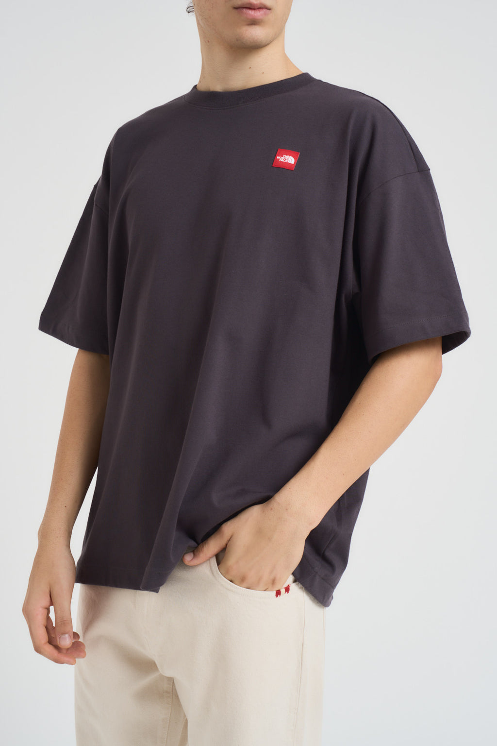 T-shirt uomo Red Box nera 8EG5 0SA THE NORTH FACE 