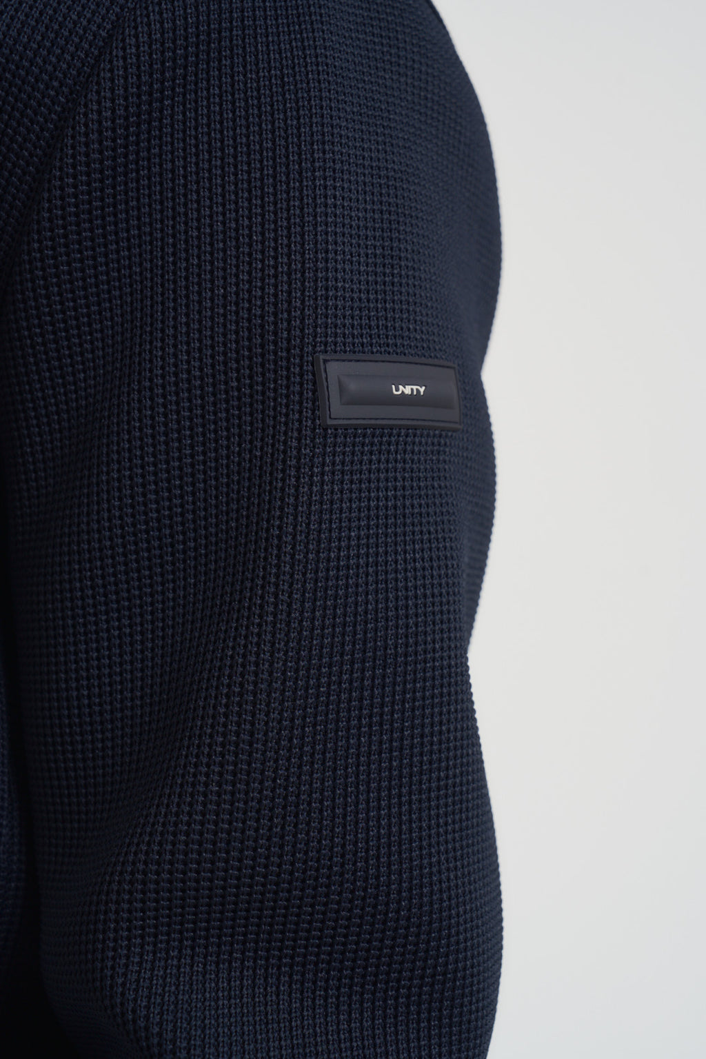 Cappotto uomo con pettorina in nylon blu GRAVITY BLUE NAVY UNITY 