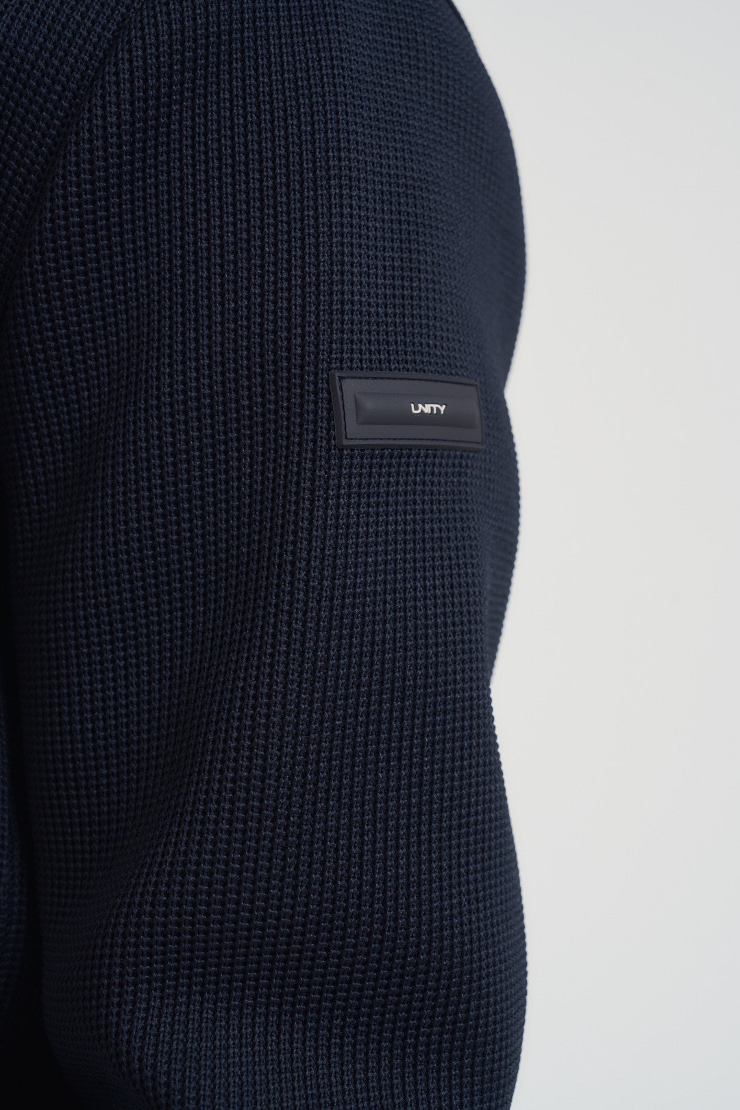 Cappotto uomo con pettorina in nylon blu GRAVITY BLUE NAVY UNITY 