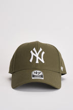 Cappello uomo New York Yankees verde oliva 15062485 SANDALWOOD 47 Brand 