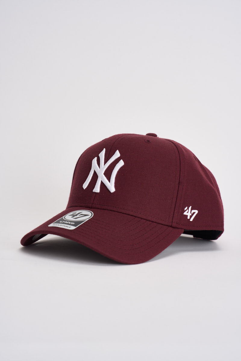 Cappello uomo New York Yankees bordeaux 15062497 DARKMAROON 47 Brand 