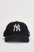 Cappello uomo New York Yankees in velluto nero 15121185 BLACK 47 Brand 