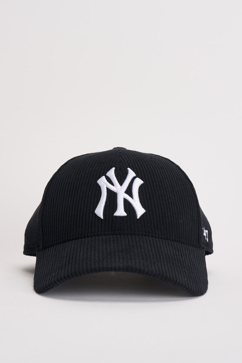 Cappello uomo New York Yankees in velluto nero 15121185 BLACK 47 Brand 