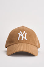 Cappello uomo New York Yankees in velluto cammello 15121186 CAMEL 47 Brand 