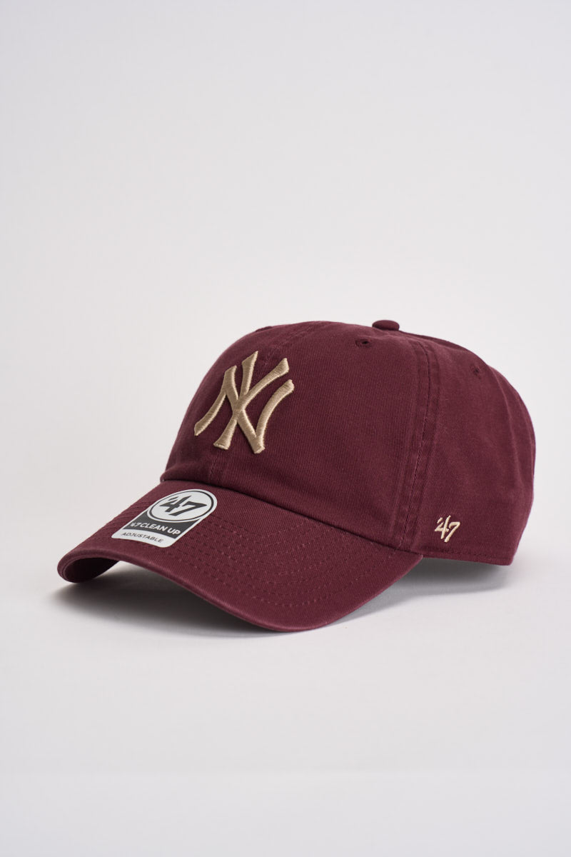 Cappello uomo New York Yankees bordeaux 15121368 DARKMAROON 47 Brand 