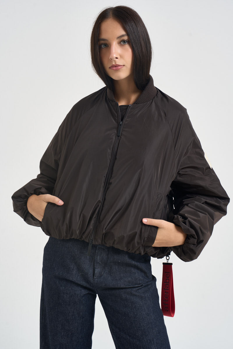 Bomber donna Everest testa di moro EVEREST N085299 AFTER LABEL 